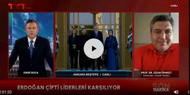 PROF. DR. OZAN ÖRMECİ, ANKARA’DAKİ NATO ZİRVESİ’Nİ FARKLI TV KANALLARINDA DEĞERLENDİRDİ